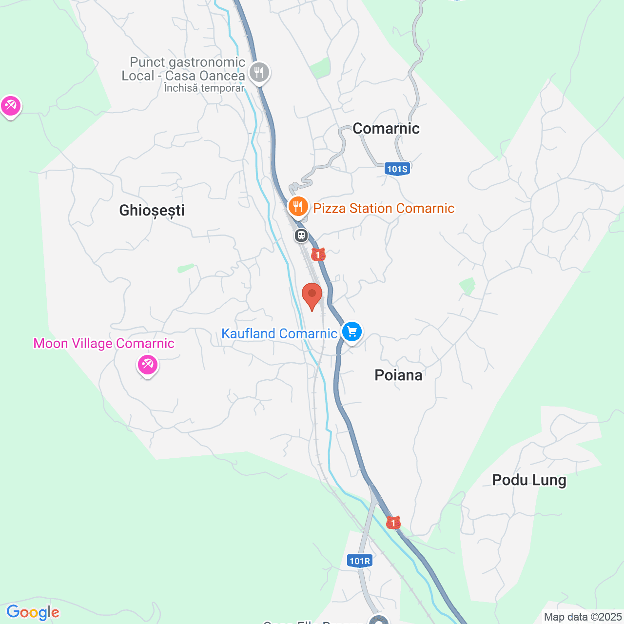 Poza harta streetview, zoom 14, adresa Comarnic, str. Republicii, nr. 4, , judetul