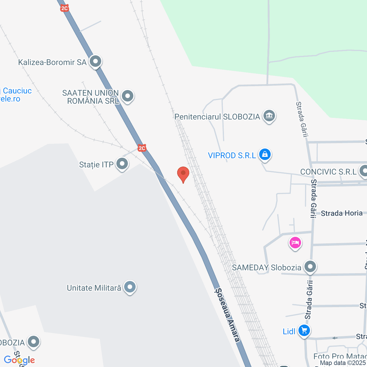 Poza harta streetview, zoom 16, adresa Slobozia, Sos. Amara, nr. 2, Jud. Ialomița, , judetul