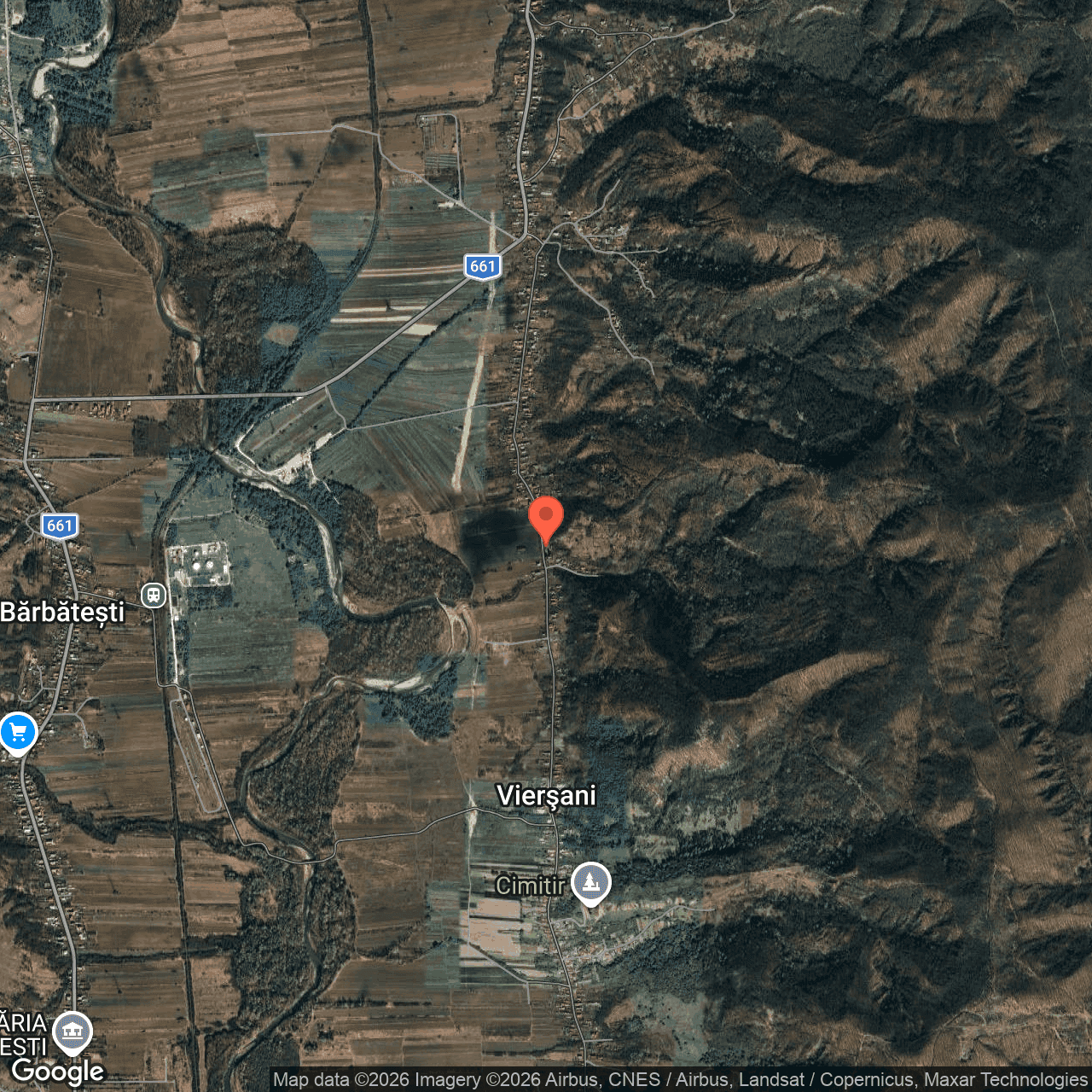 Poza harta hybrid, zoom 14, adresa Jupanesti Gorj, , judetul