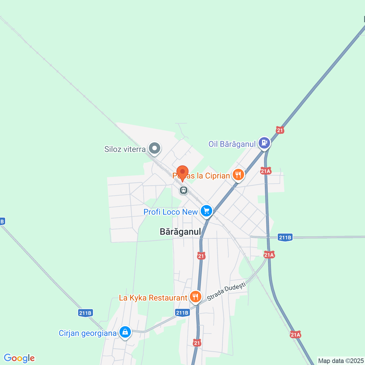 Poza harta streetview, zoom 14, adresa Baraganul Braila, , judetul