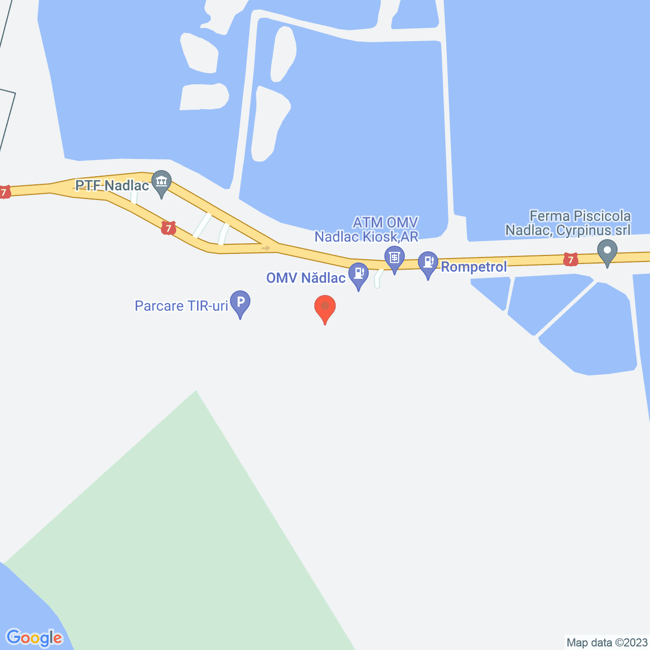 Poza harta streetview, zoom 16, adresa Vama Nadlac Arad, , judetul