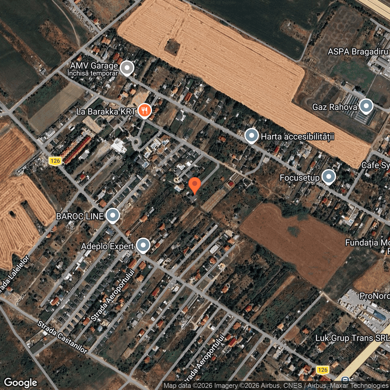 Poza harta hybrid, zoom 16, adresa Buda, comuna Cornetu judet Ilfov, , judetul