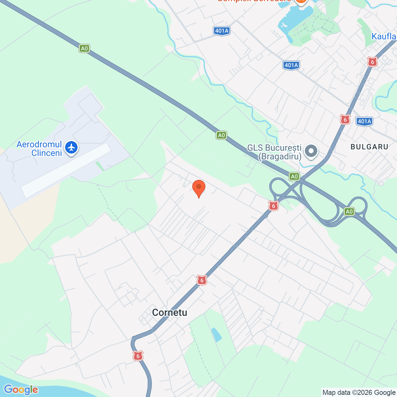 Poza harta streetview, zoom 14, adresa Buda, comuna Cornetu judet Ilfov, , judetul