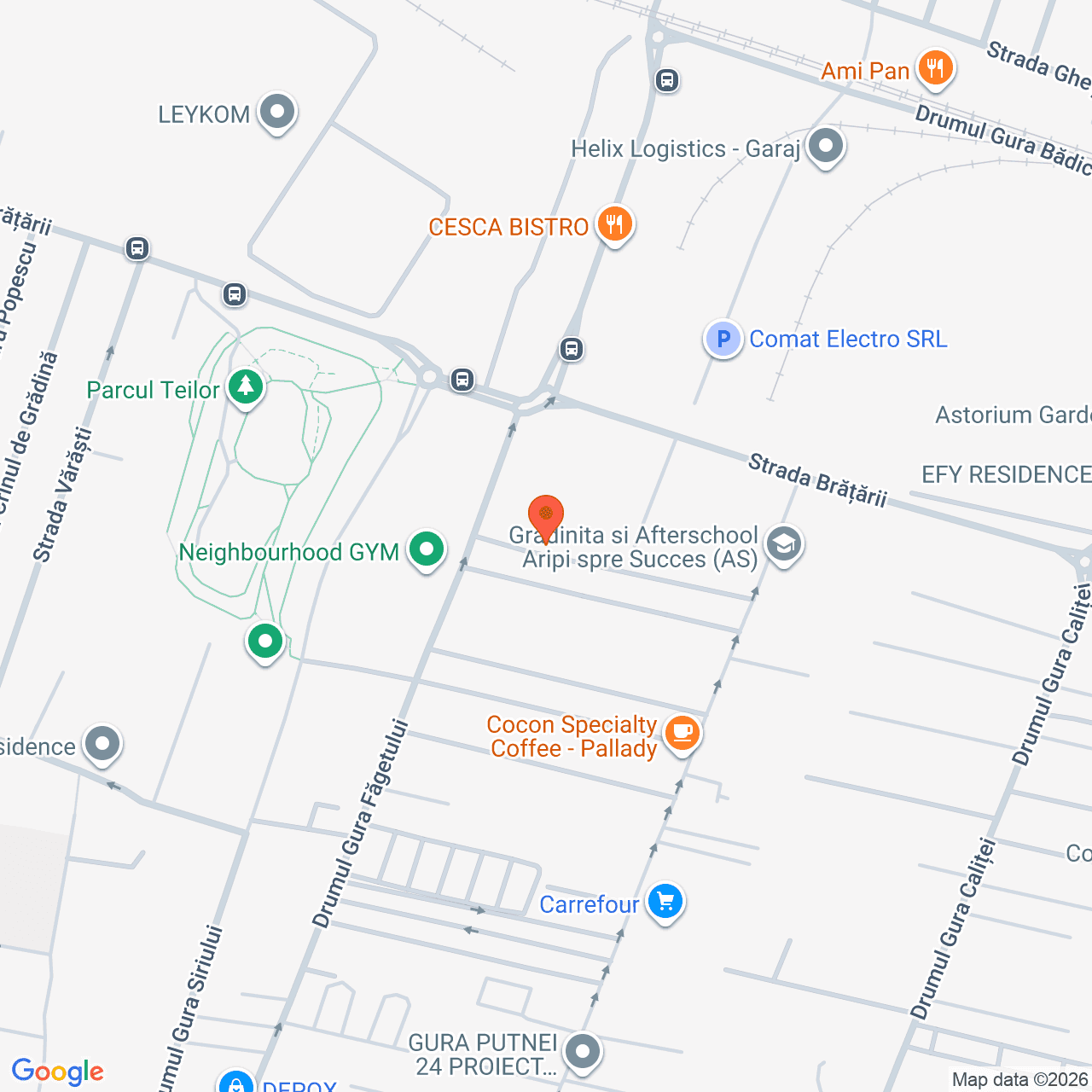 Poza harta streetview, zoom 16, adresa București, sectorul 3, Drumul Gura Putnei nr. 159A, , judetul