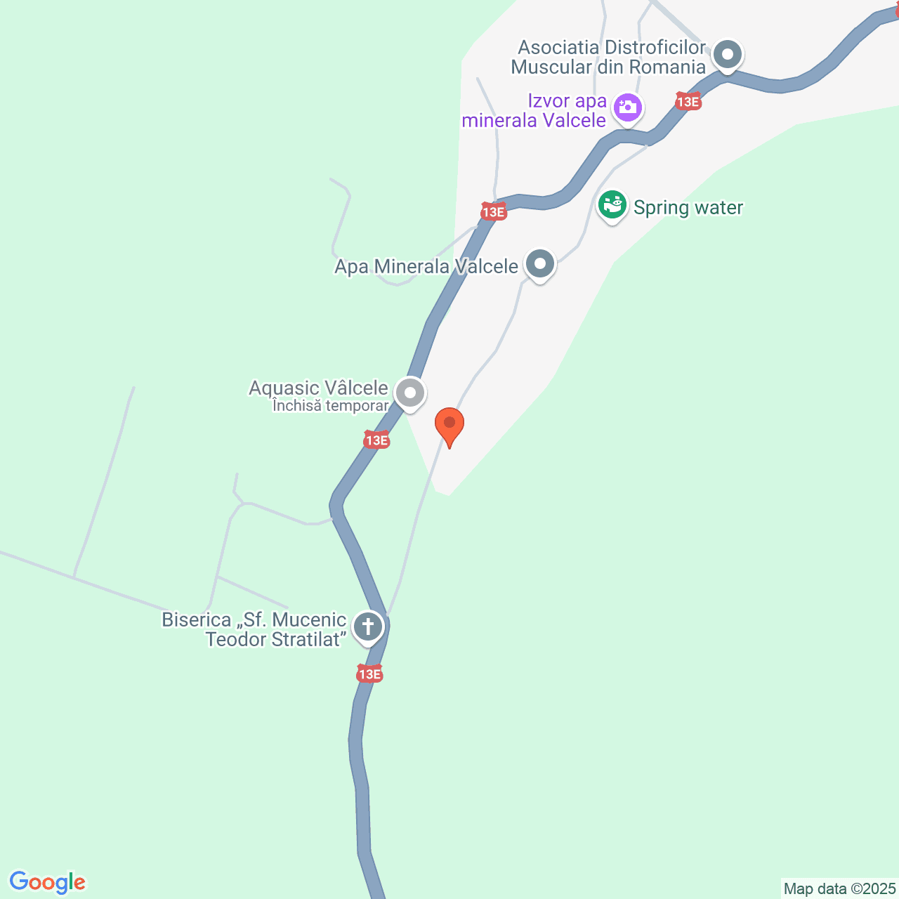 Poza harta streetview, zoom 16, adresa Valcele Covasna, , judetul