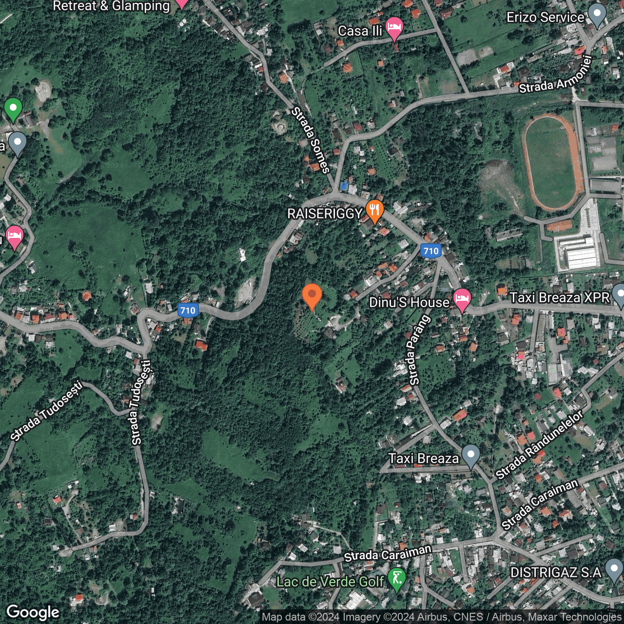 Poza harta hybrid, zoom 16, adresa Breaza De Sus, Str. Ocinei, Nr. 81B, , judetul