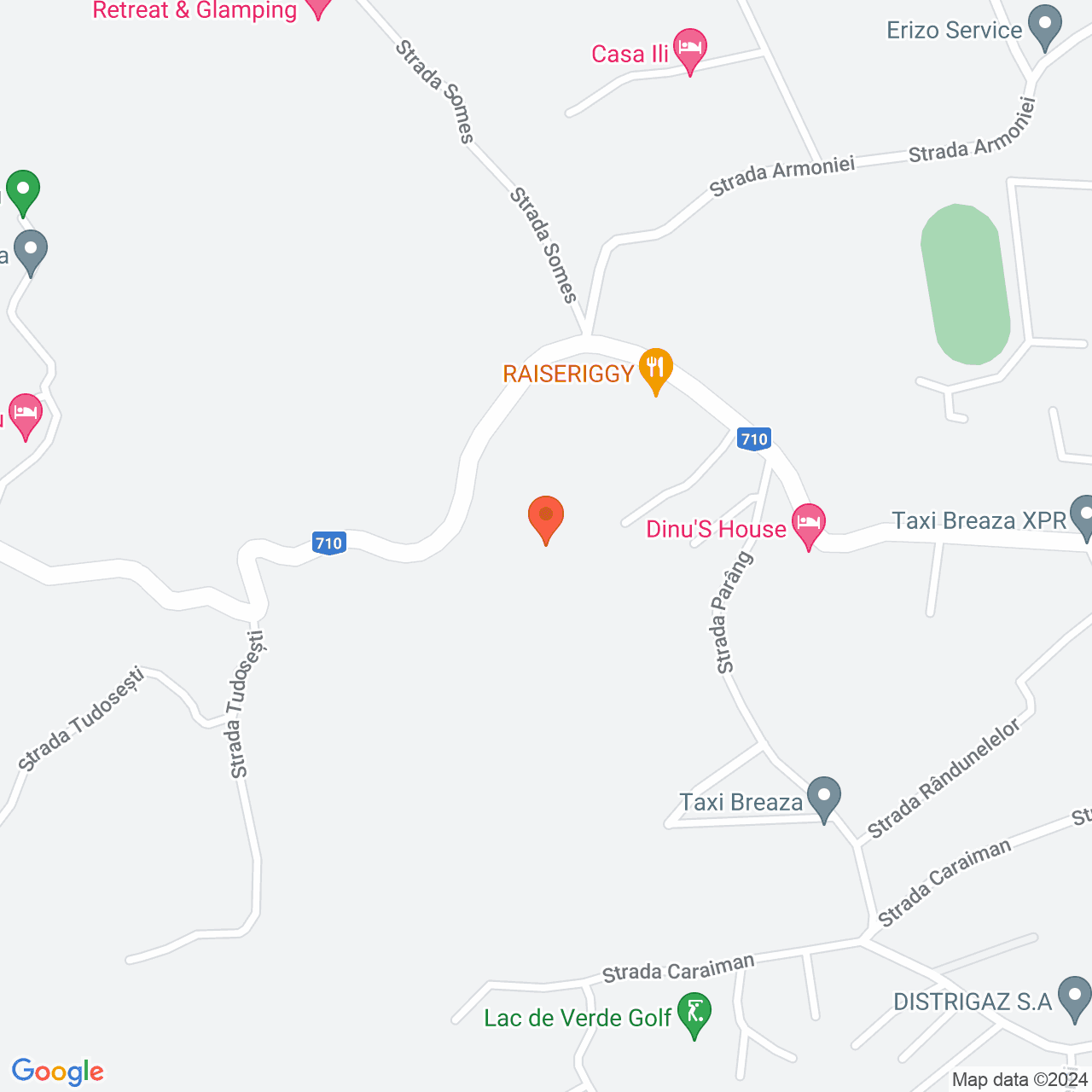 Poza harta streetview, zoom 16, adresa Breaza De Sus, Str. Ocinei, Nr. 81B, , judetul