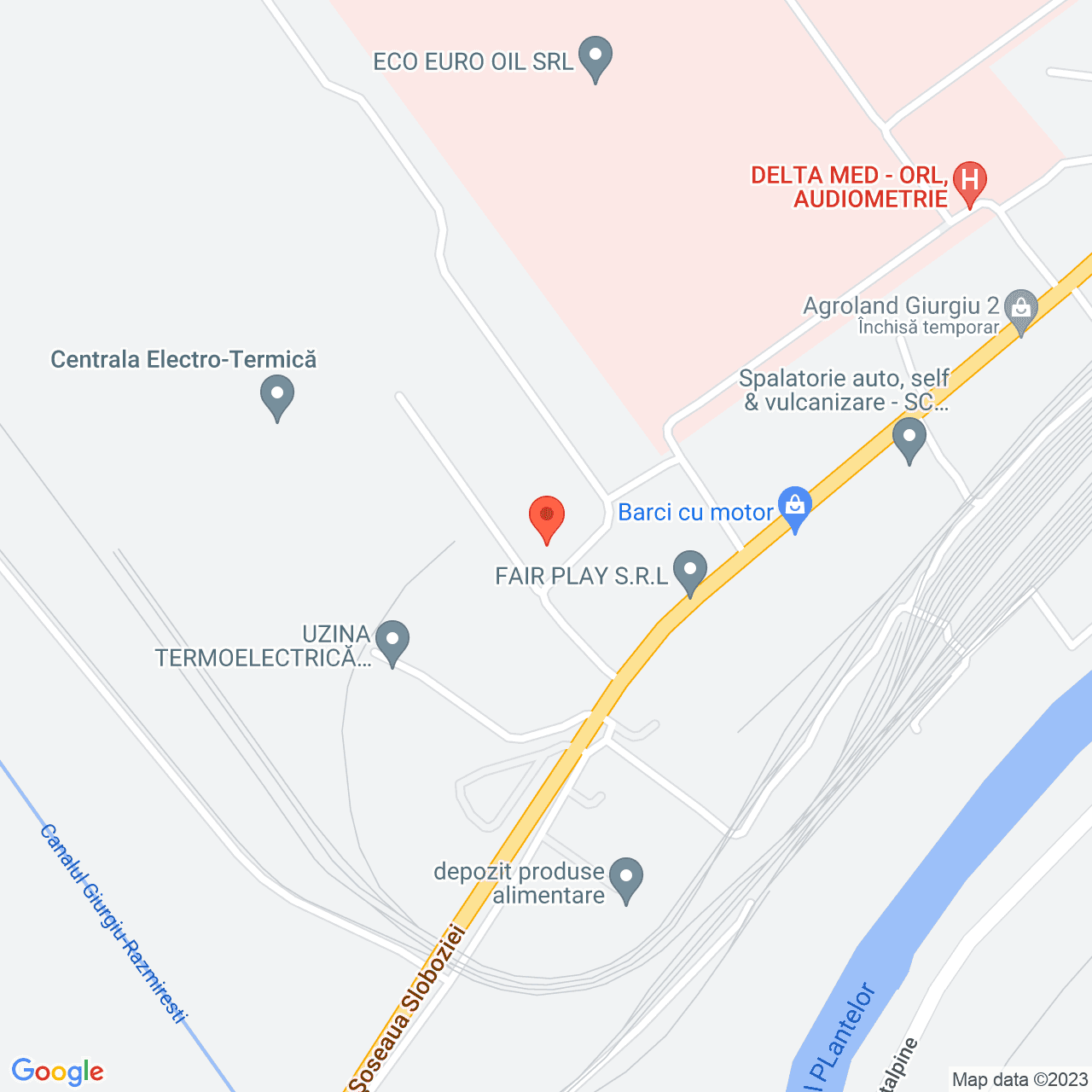 Poza harta streetview, zoom 16, adresa Giurgiu, , judetul