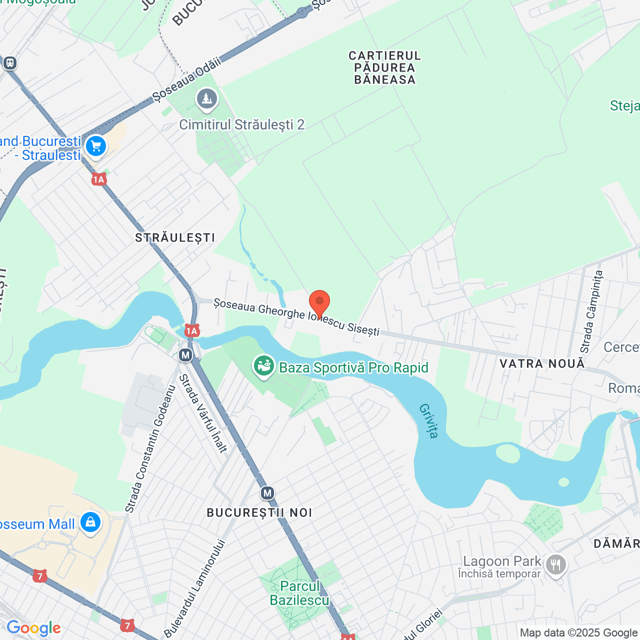 Poza harta streetview, zoom 14, adresa București, Șos. Gheorghe Ionescu Siseşti Nr. 325A, , judetul