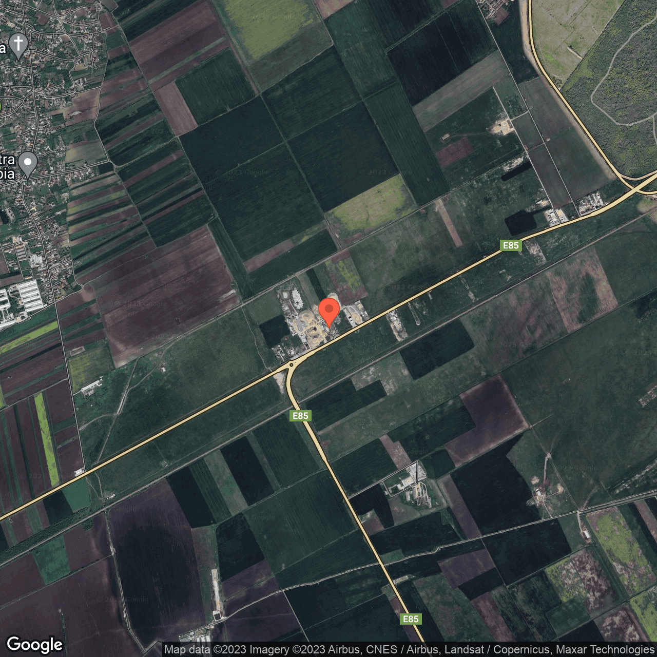 Poza harta hybrid, zoom 14, adresa Merei, , judetul