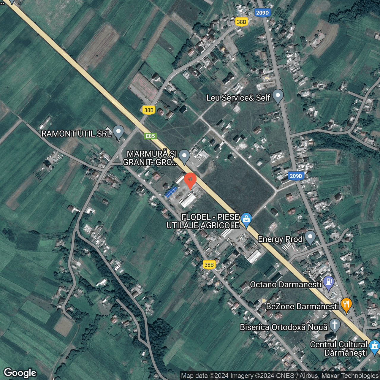 Poza harta hybrid, zoom 16, adresa Darmanesti Suceava, , judetul