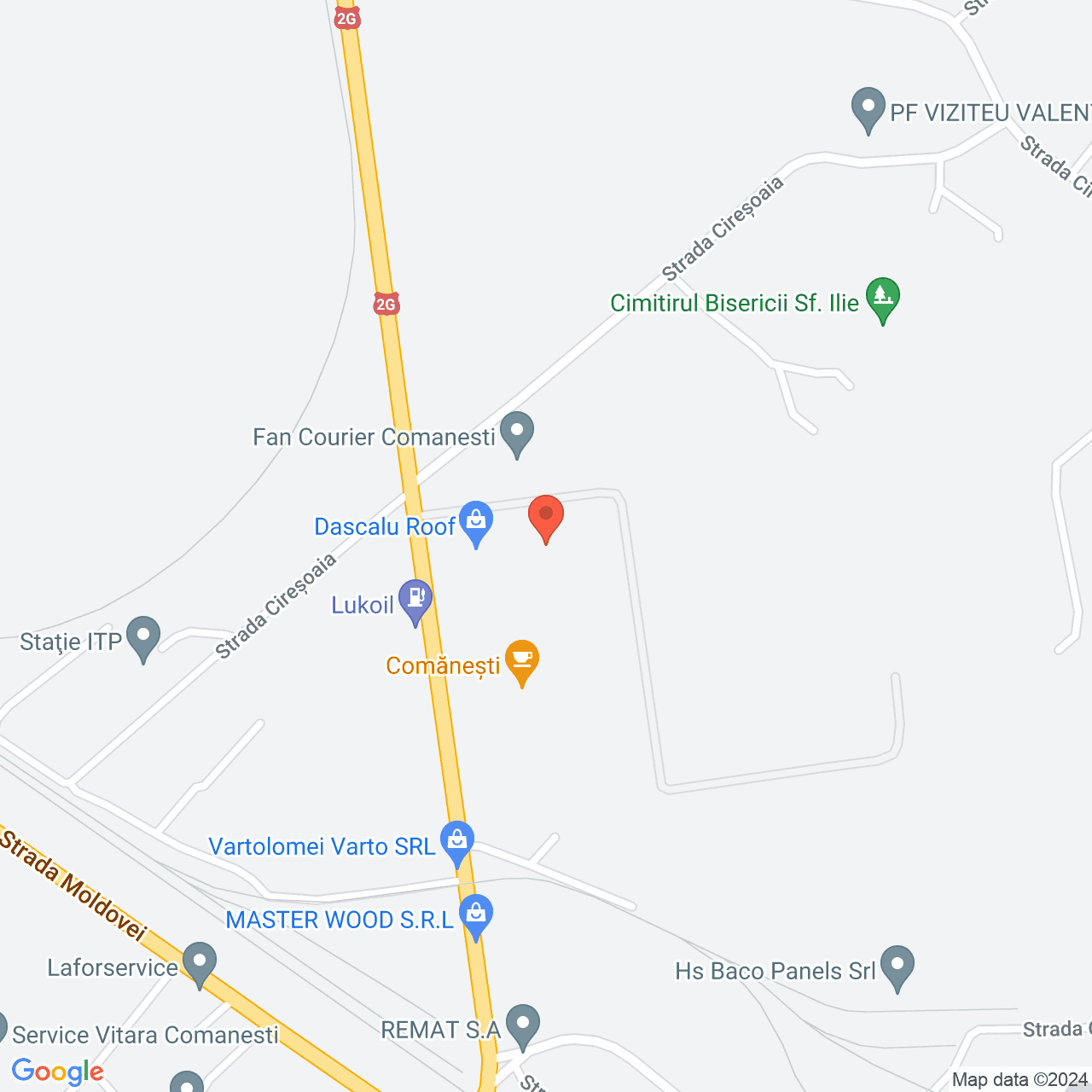 Poza harta streetview, zoom 16, adresa str. Combinatului, Comănești, , judetul