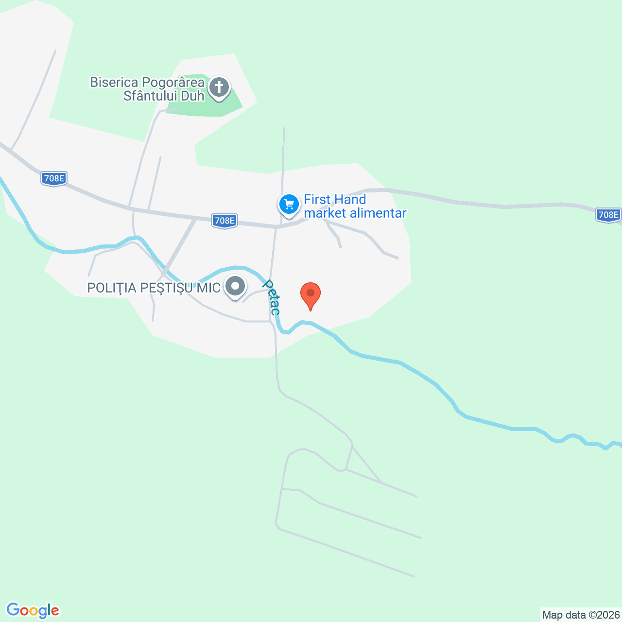 Poza harta streetview, zoom 16, adresa Pestișu Mic, nr. 66, Jud. Hunedoara, , judetul