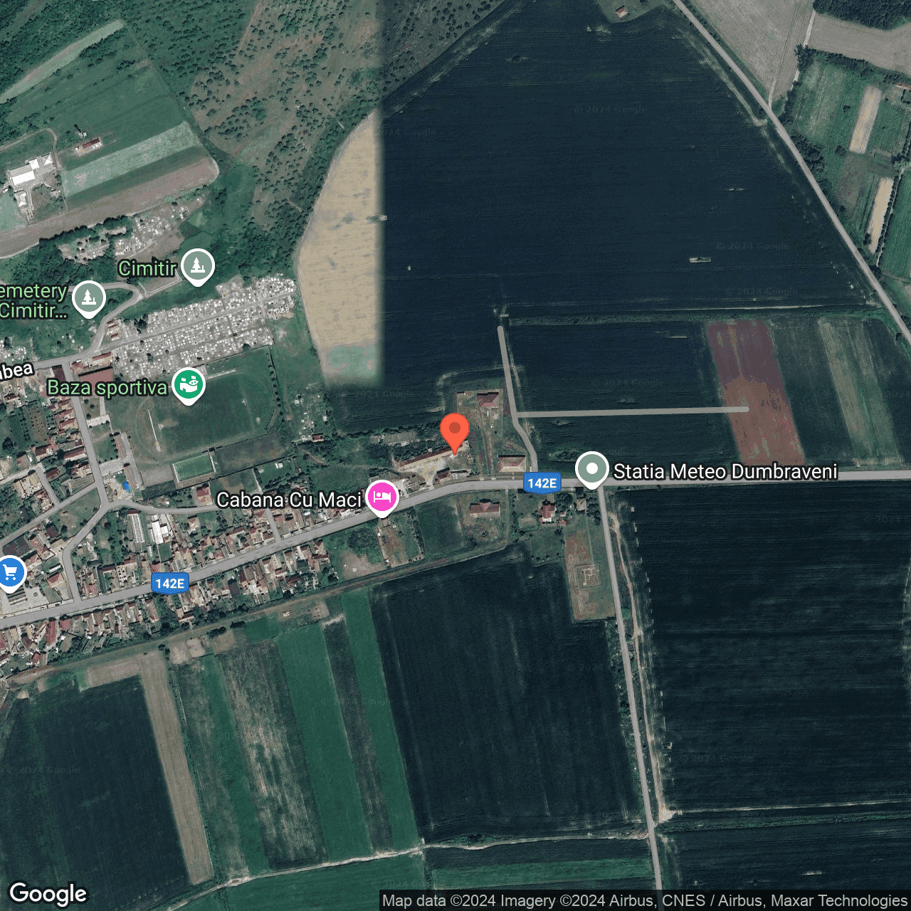 Poza harta hybrid, zoom 16, adresa Hoghilag Sibiu, , judetul