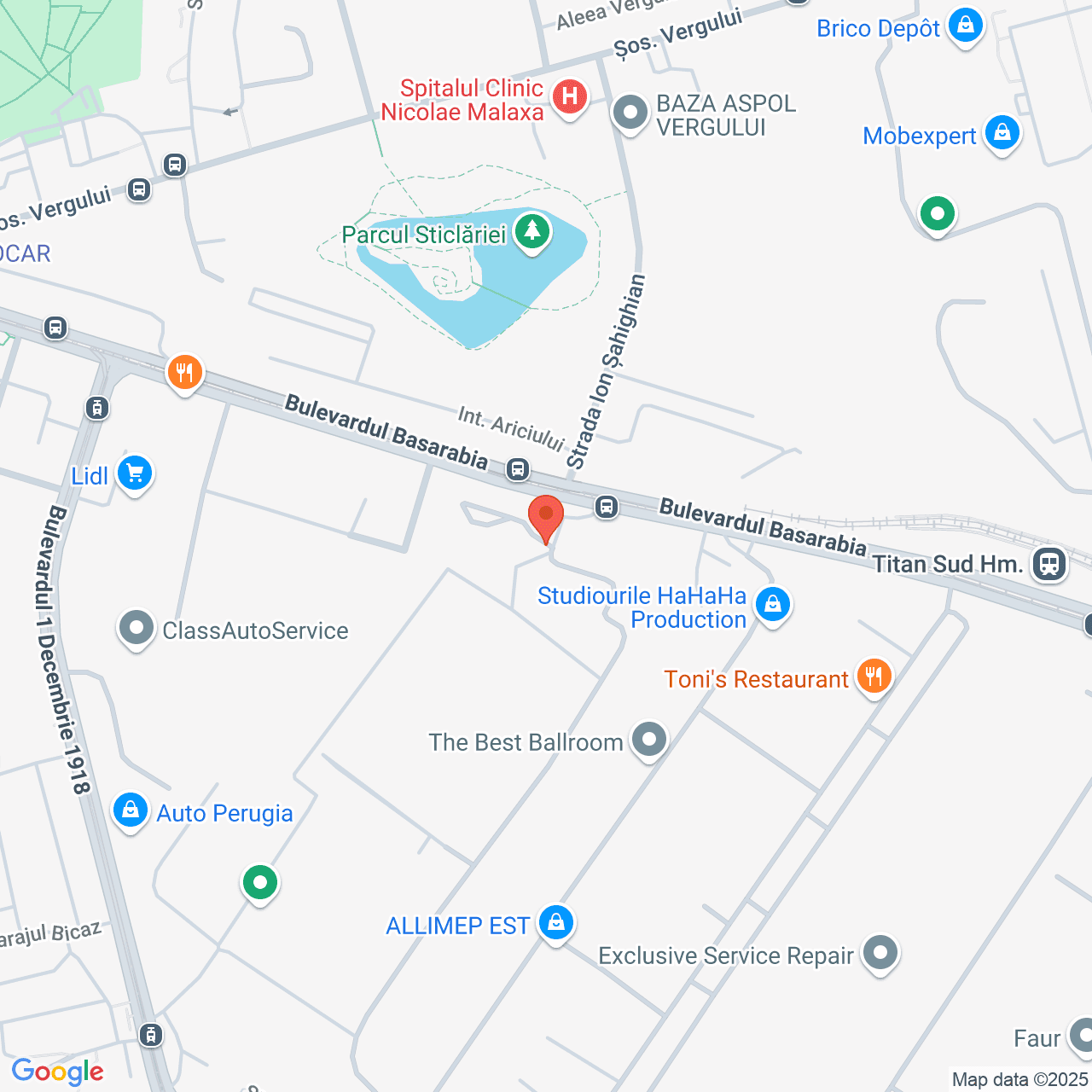 Poza harta streetview, zoom 16, adresa București, B-dul Basarabia, Nr. 250, Sectorul 3, , judetul