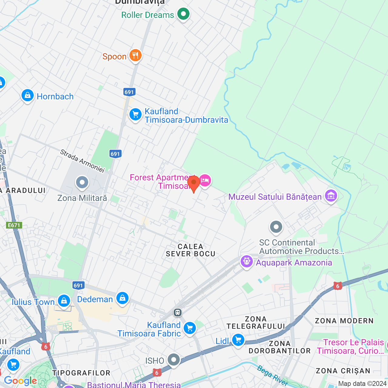 Poza harta streetview, zoom 14, adresa Strada Constructorilor Timisoara, , judetul