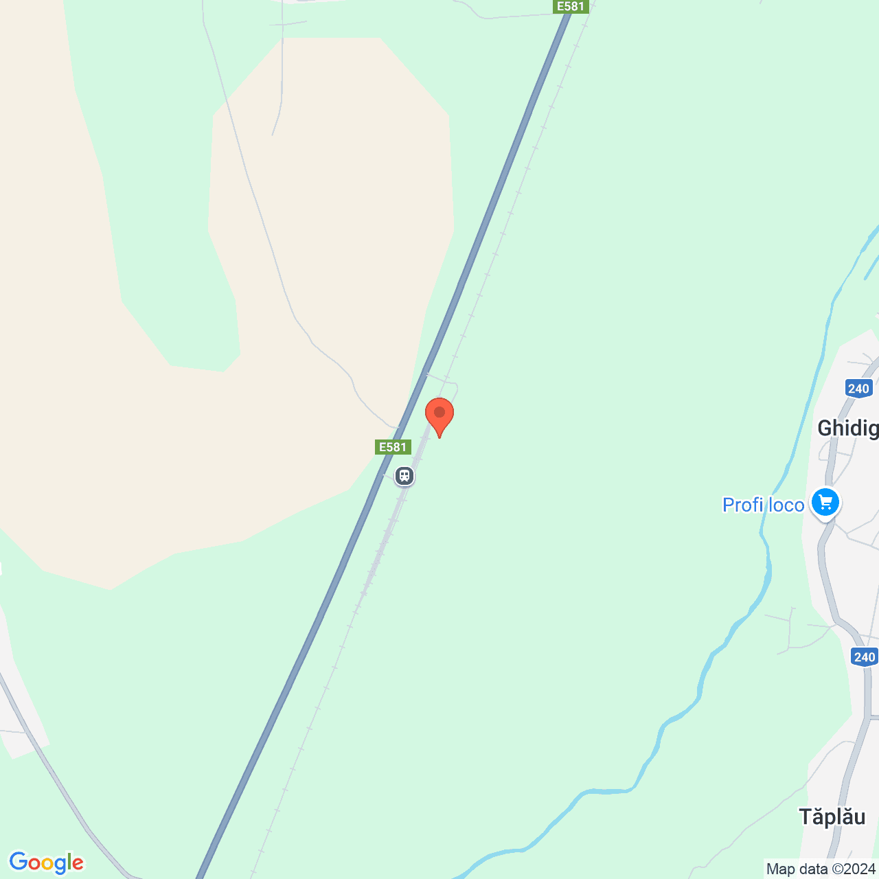 Poza harta streetview, zoom 14, adresa Ghidigeni Galati, , judetul