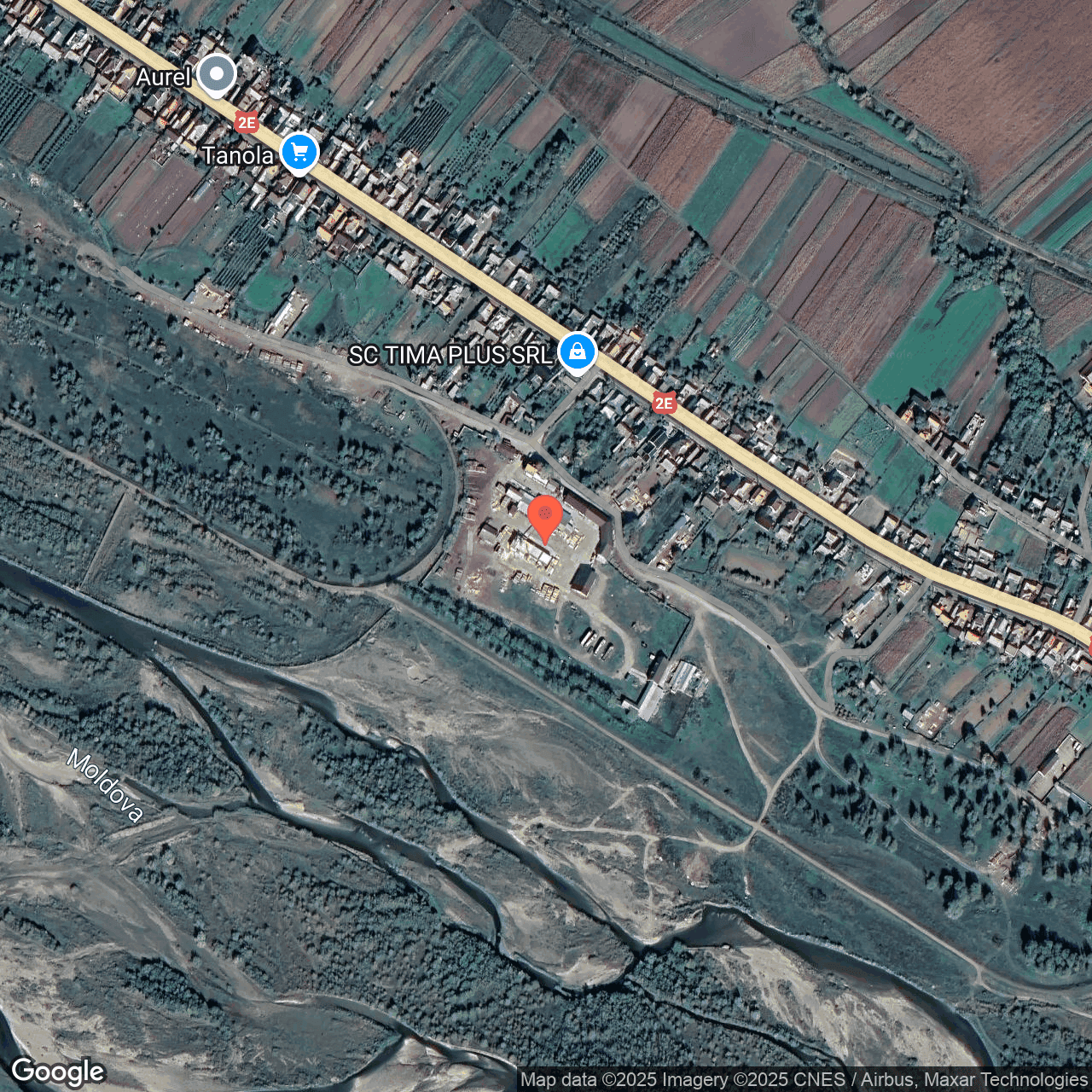 Poza harta hybrid, zoom 16, adresa Cornu Luncii Suceava, , judetul