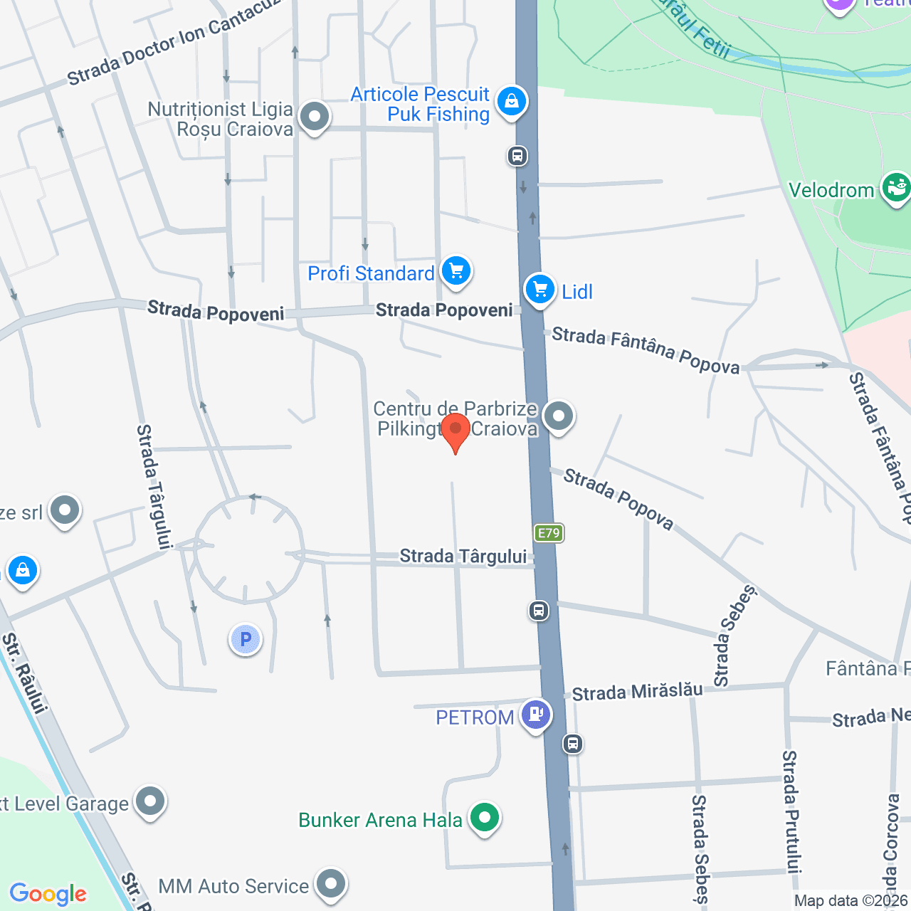 Poza harta streetview, zoom 16, adresa Strada Nicolae Romanescu Craiova, , judetul