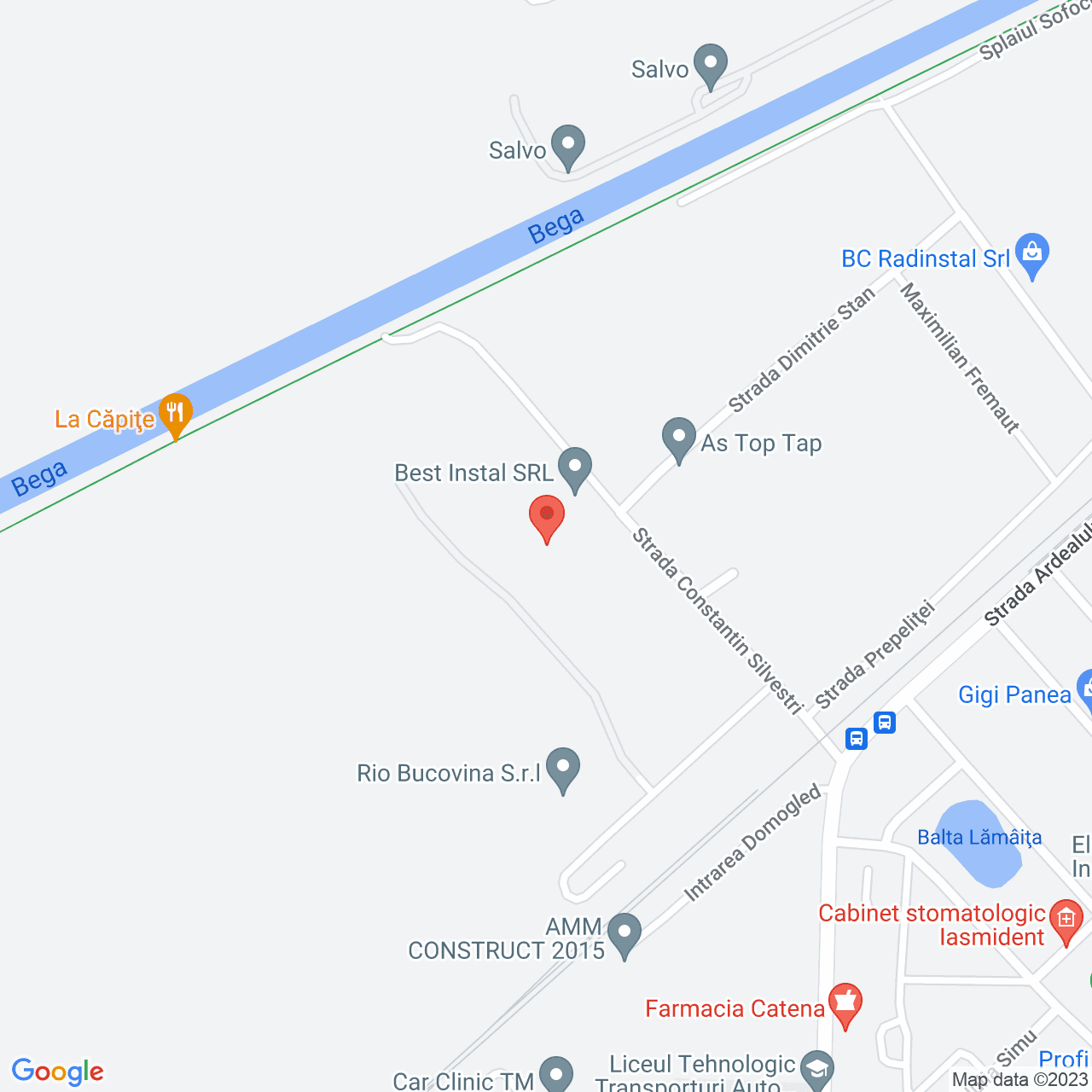 Poza harta streetview, zoom 16, adresa Timsioara, str.Silvestri, nr.7, , judetul