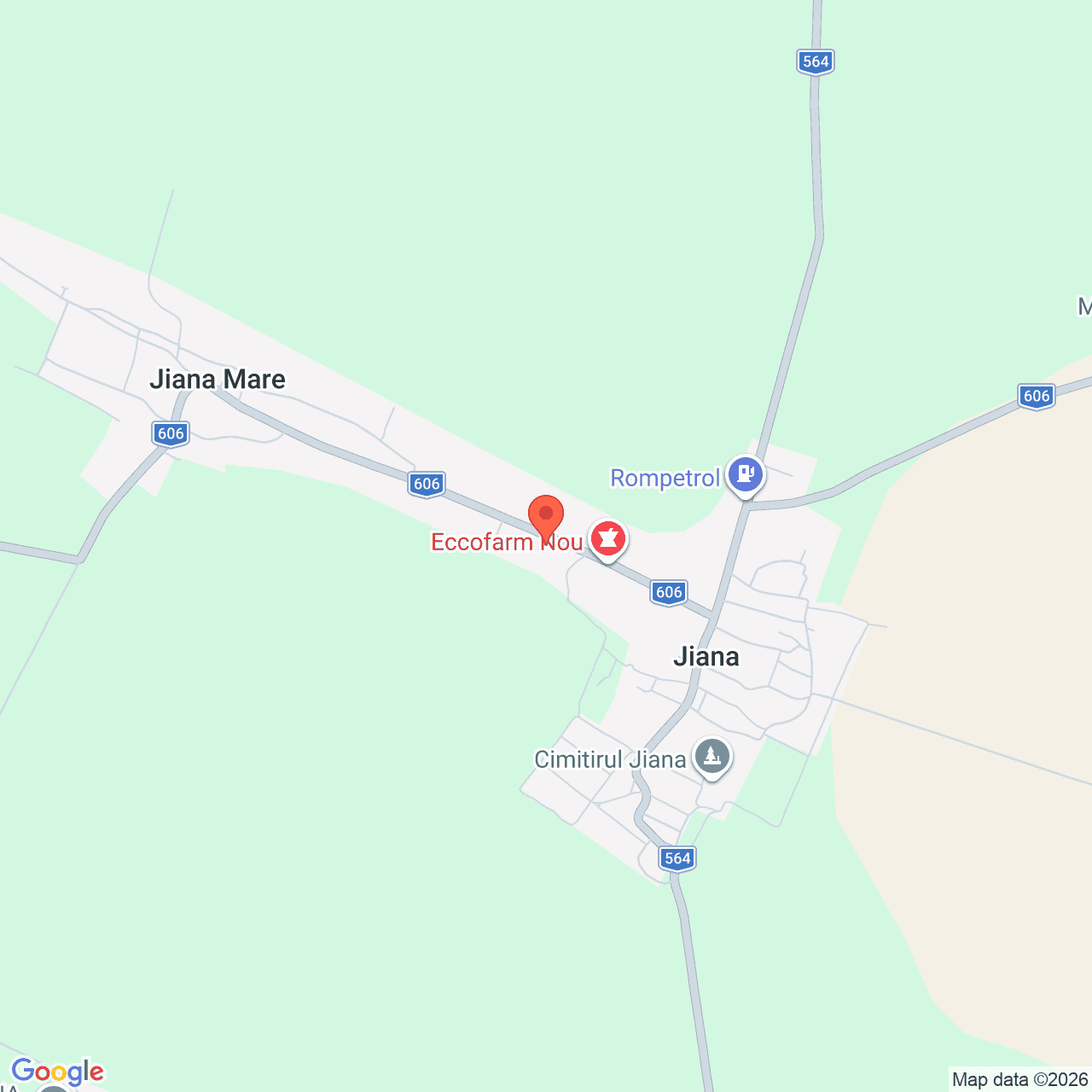 Poza harta streetview, zoom 14, adresa Jiana Mare Mehedinti, , judetul