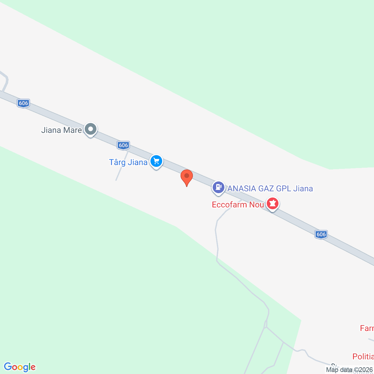 Poza harta streetview, zoom 16, adresa Jiana Mare Mehedinti, , judetul