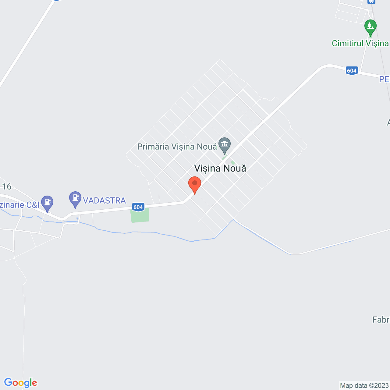 Poza harta streetview, zoom 14, adresa Visina Noua Olt, , judetul
