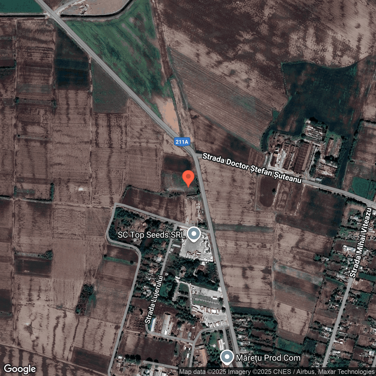 Poza harta hybrid, zoom 16, adresa Viziru Braila, , judetul