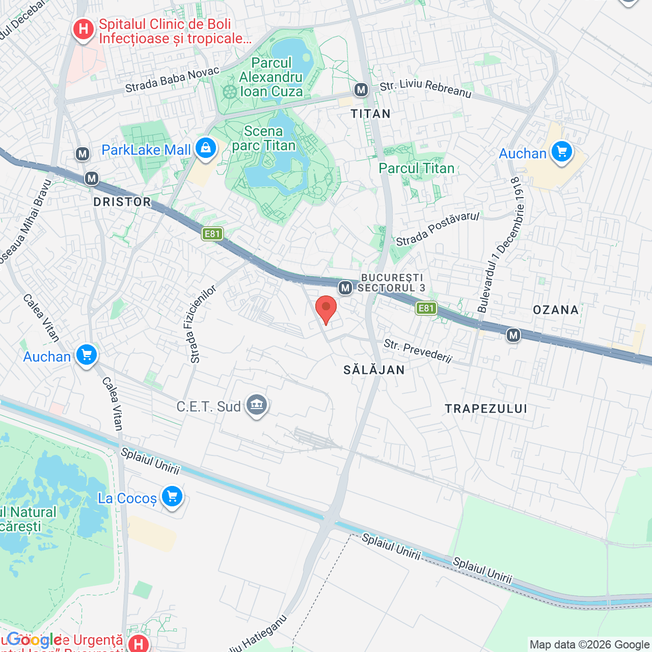 Poza harta streetview, zoom 14, adresa Bucuresti, str Ilioara nr 15, , judetul