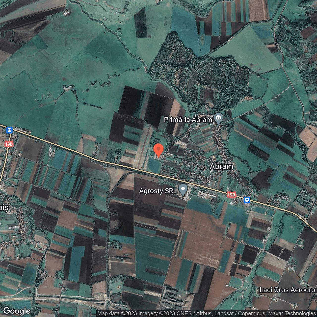Poza harta hybrid, zoom 14, adresa Abram, , judetul