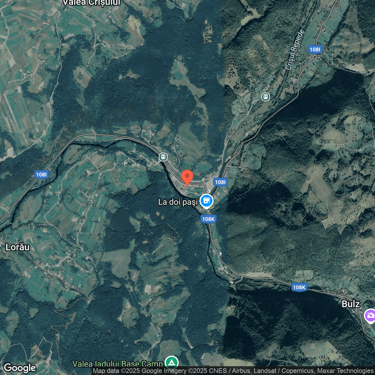 Poza harta hybrid, zoom 14, adresa Bulz, jud. Bihor, , judetul