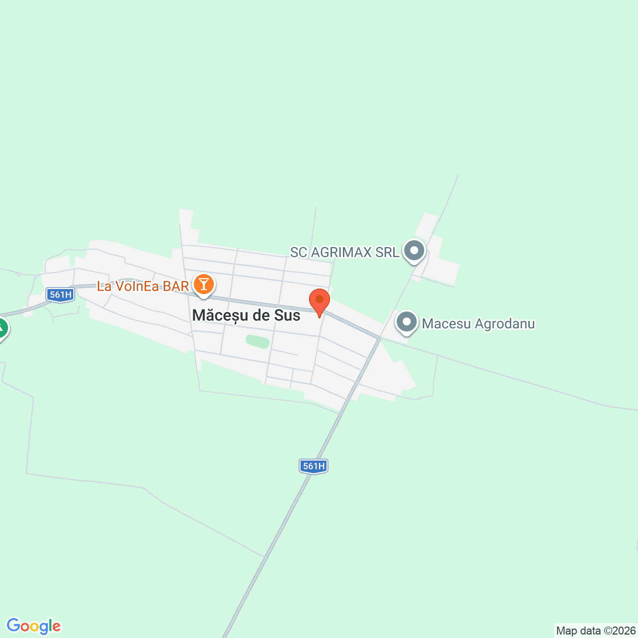 Poza harta streetview, zoom 14, adresa Macesu de Sus, judet Dolj, , judetul