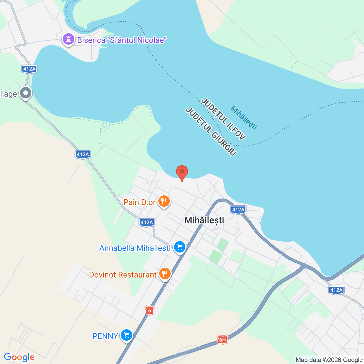 Poza harta streetview, zoom 14, adresa Mihailesti, str. Avicola, nr. 24, , judetul