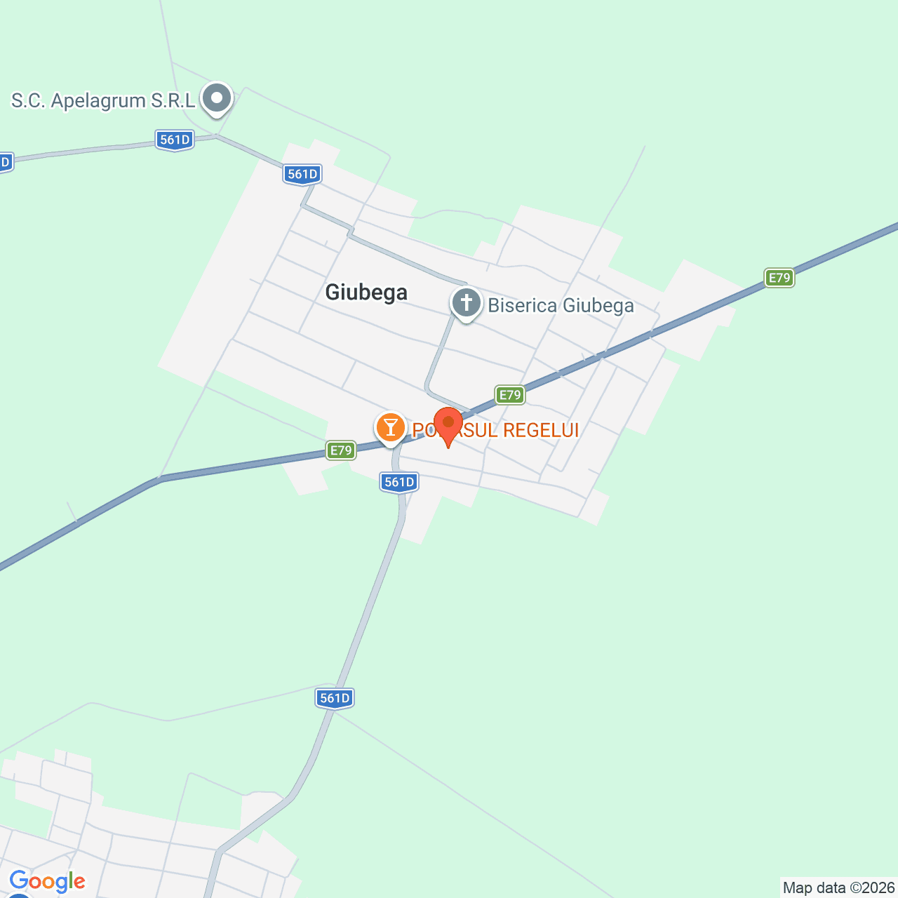 Poza harta streetview, zoom 14, adresa Strada Sistemului, Giubega, judet Dolj, , judetul