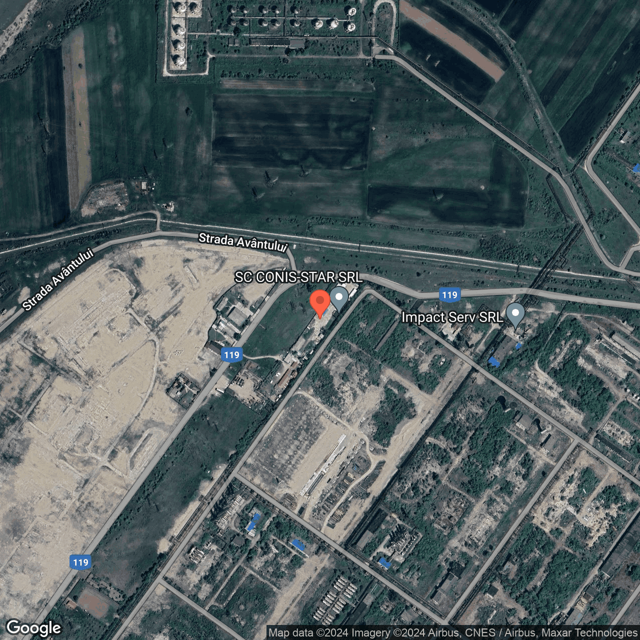 Poza harta hybrid, zoom 16, adresa Onești, Str. Avântului nr. 32A, , judetul