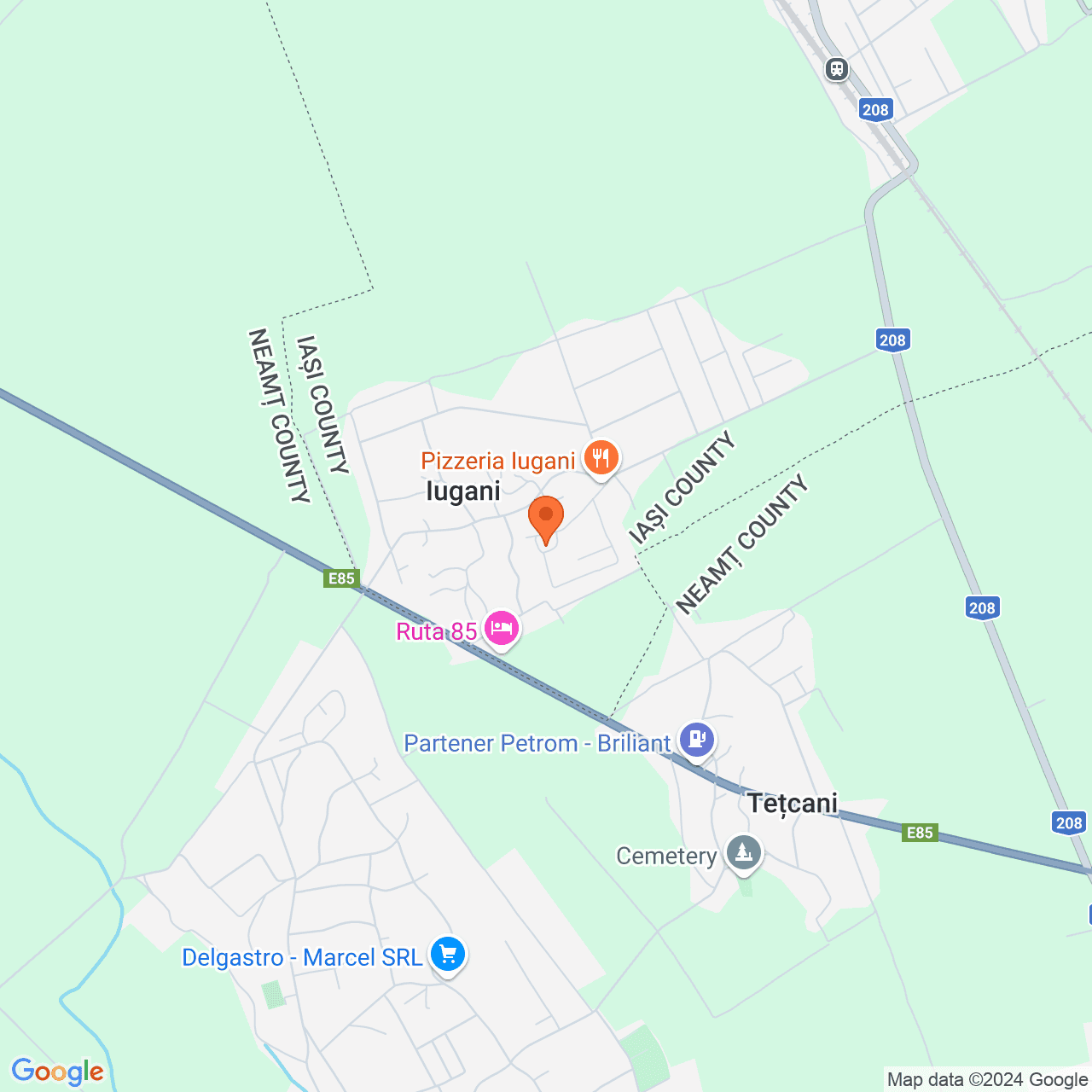 Poza harta streetview, zoom 14, adresa Iugani, str.Trandafirilor, nr.814, , judetul