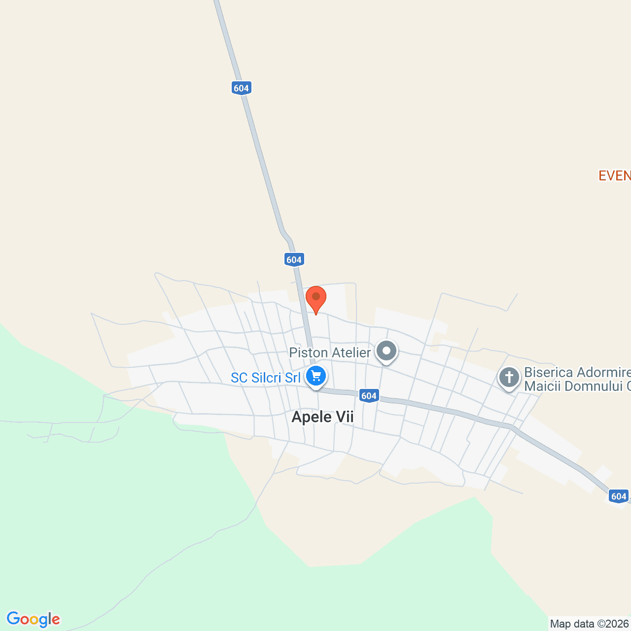 Poza harta streetview, zoom 14, adresa Apele Vii Dolj, , judetul