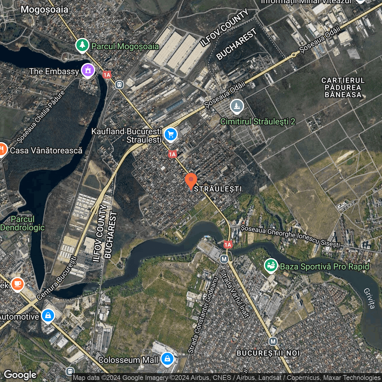 Poza harta hybrid, zoom 14, adresa Bucuresti, str. Verbinelor, nr.1-3, , judetul