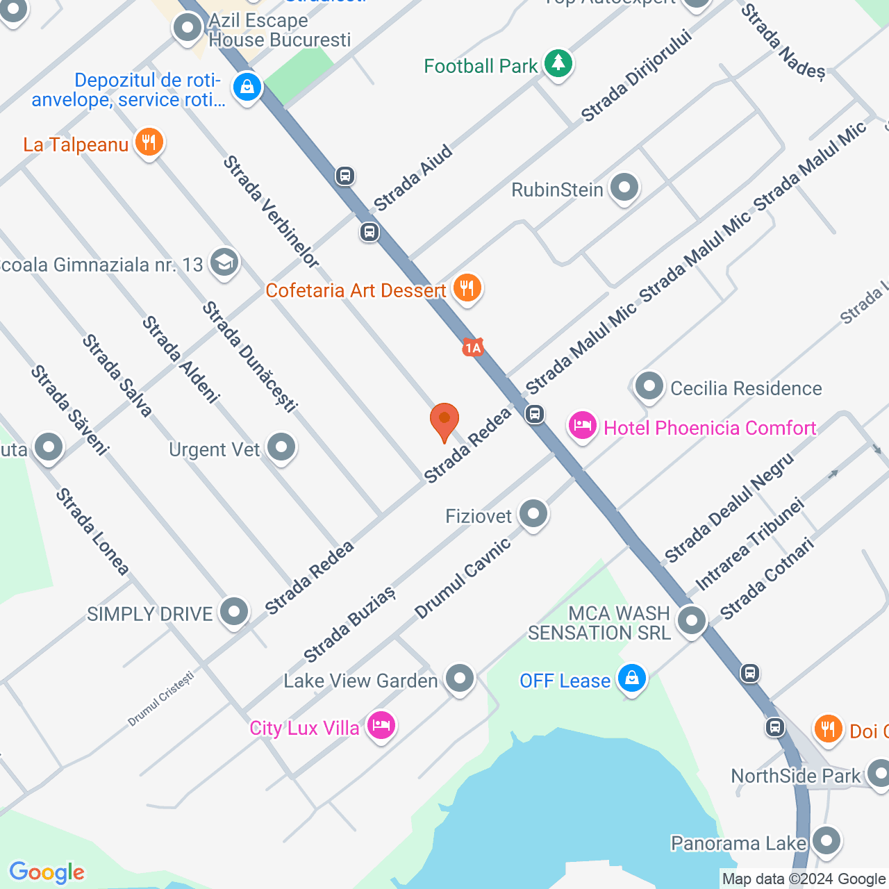 Poza harta streetview, zoom 16, adresa Bucuresti, str. Verbinelor, nr.1-3, , judetul