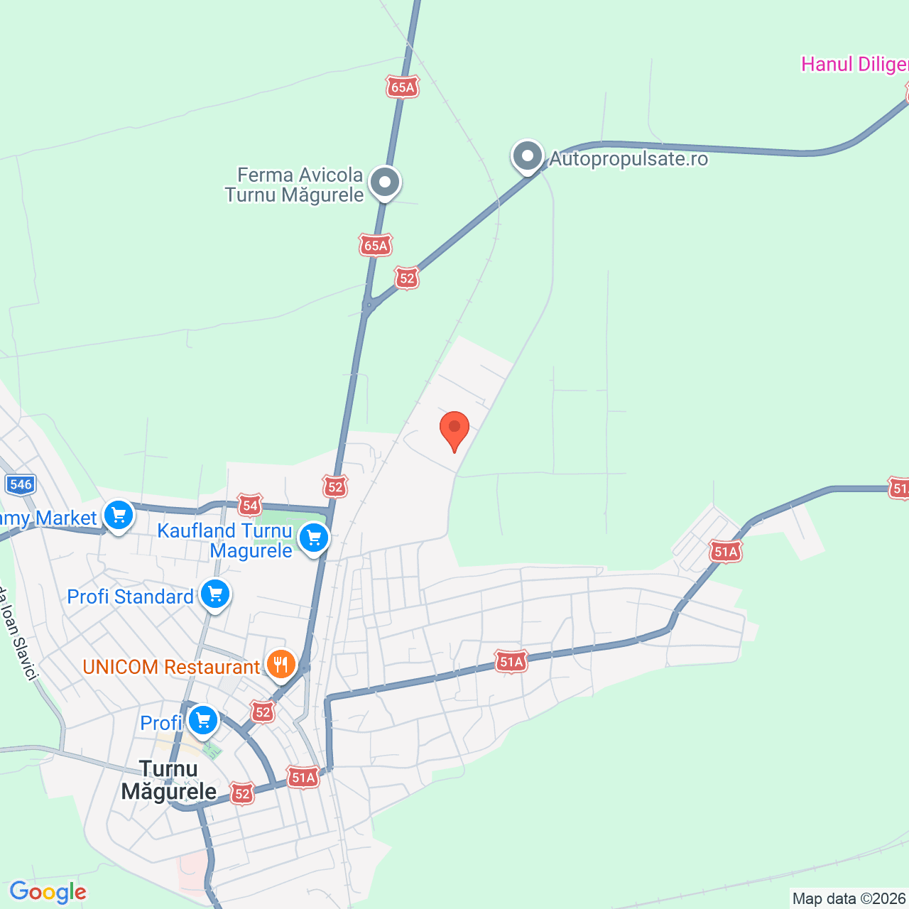 Poza harta streetview, zoom 14, adresa Turnu Magurele str. Calarasi nr. 15, , judetul