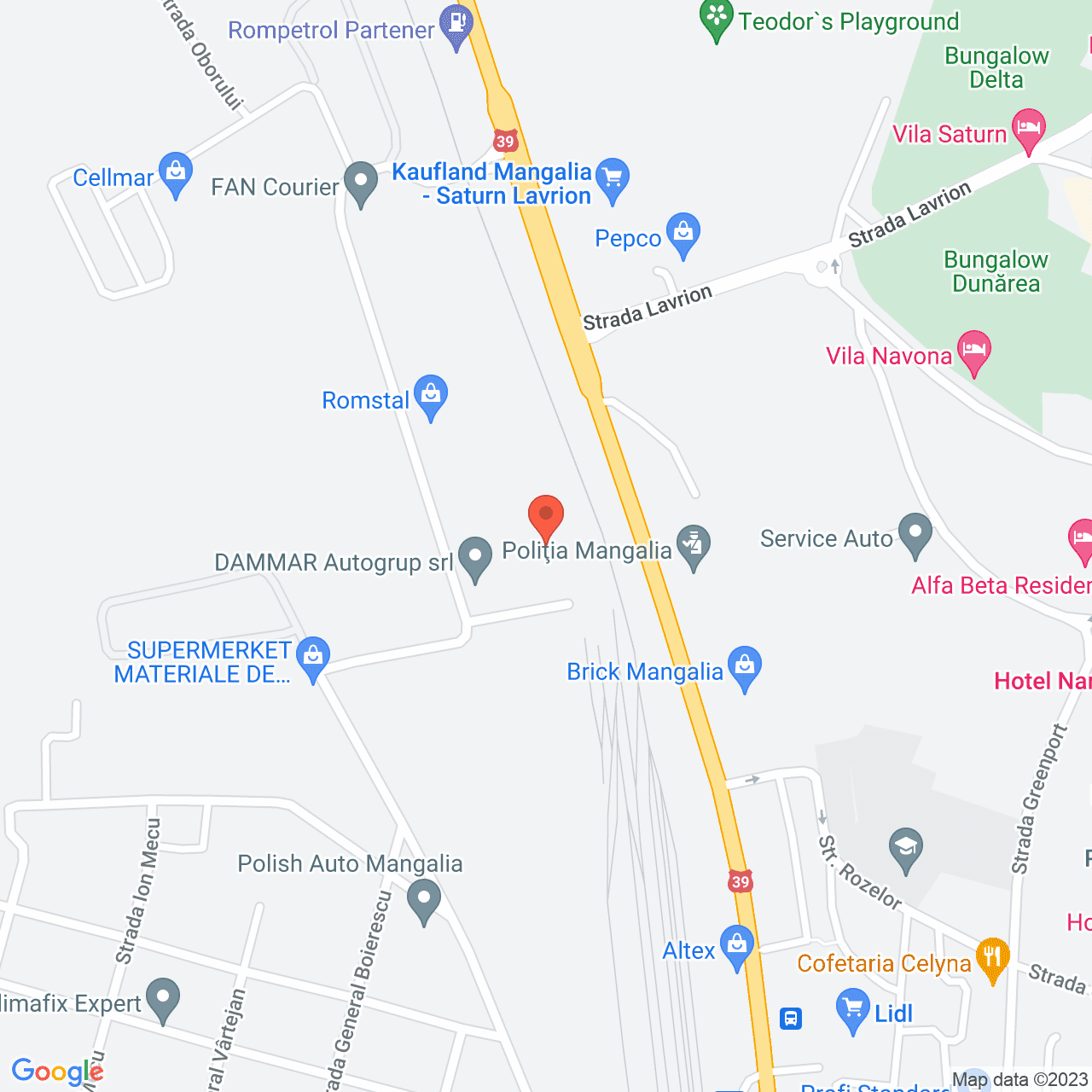 Poza harta streetview, zoom 16, adresa Mangalia, str. Constantei, , judetul