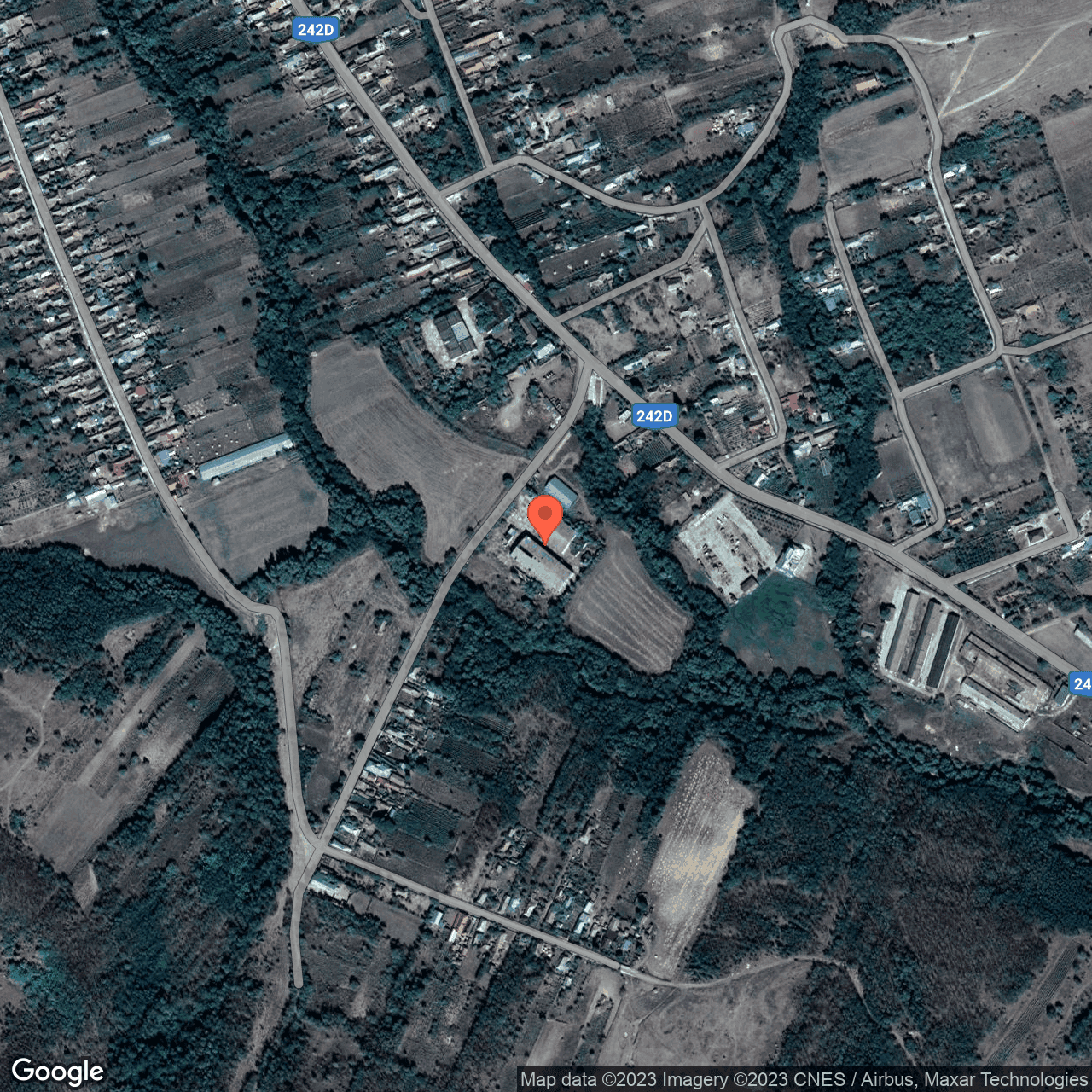 Poza harta hybrid, zoom 16, adresa Suceveni, , judetul