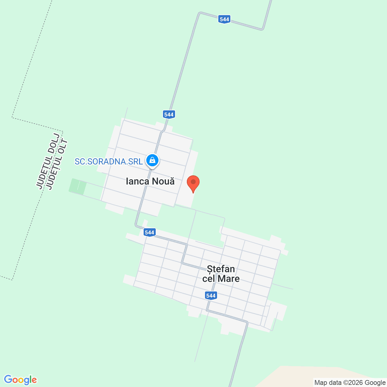 Poza harta streetview, zoom 14, adresa Stefan cel Mare, jud. Olt, , judetul