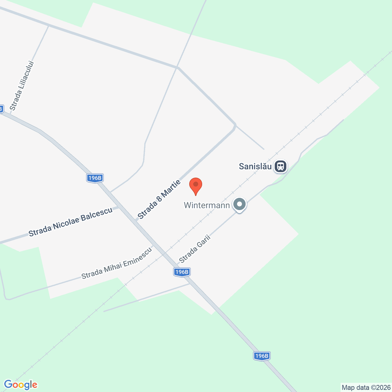 Poza harta streetview, zoom 16, adresa Sanislau Satu Mare, , judetul