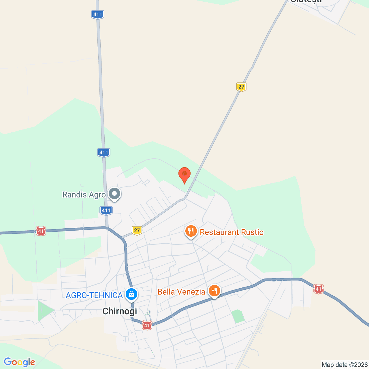 Poza harta streetview, zoom 14, adresa Chirnogi, Jud.Calarasi , , judetul