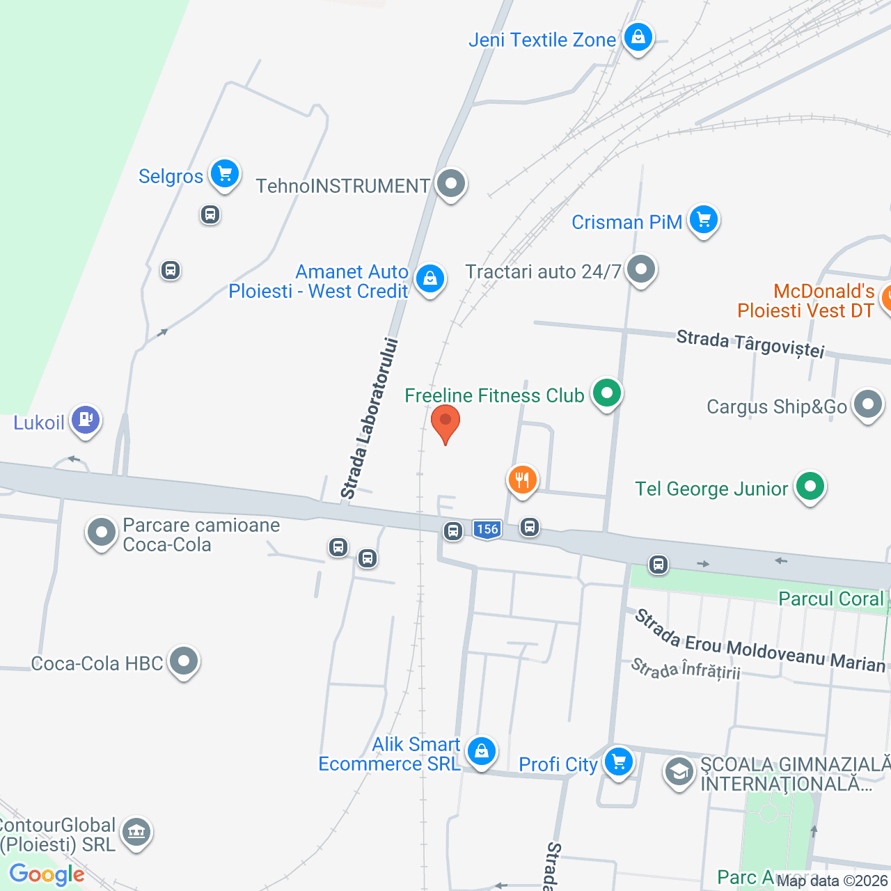 Poza harta streetview, zoom 16, adresa Ploiesti, str. Gheorghe Grigore Cantacuzino nr 348, , judetul