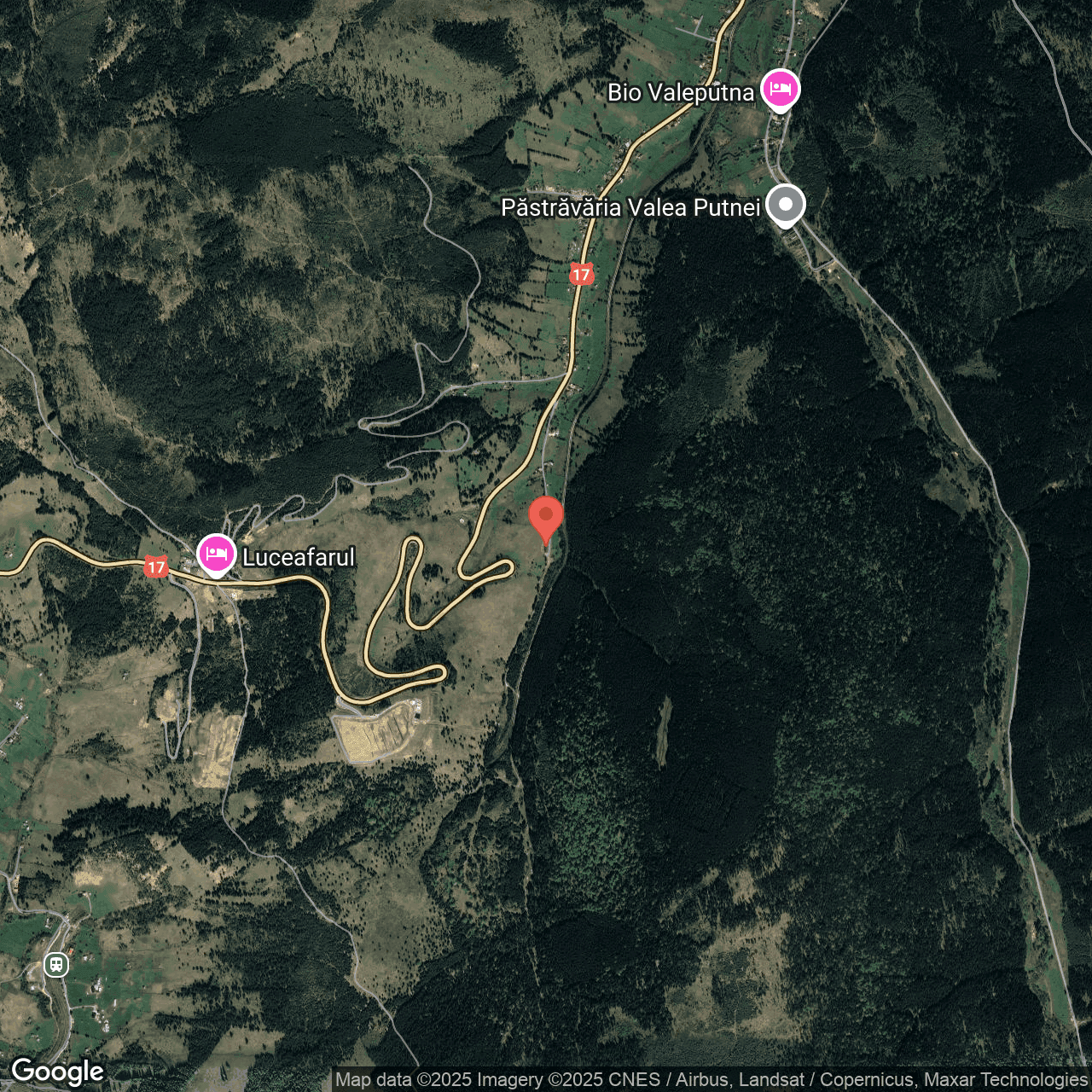 Poza harta hybrid, zoom 14, adresa Pojorata, , judetul