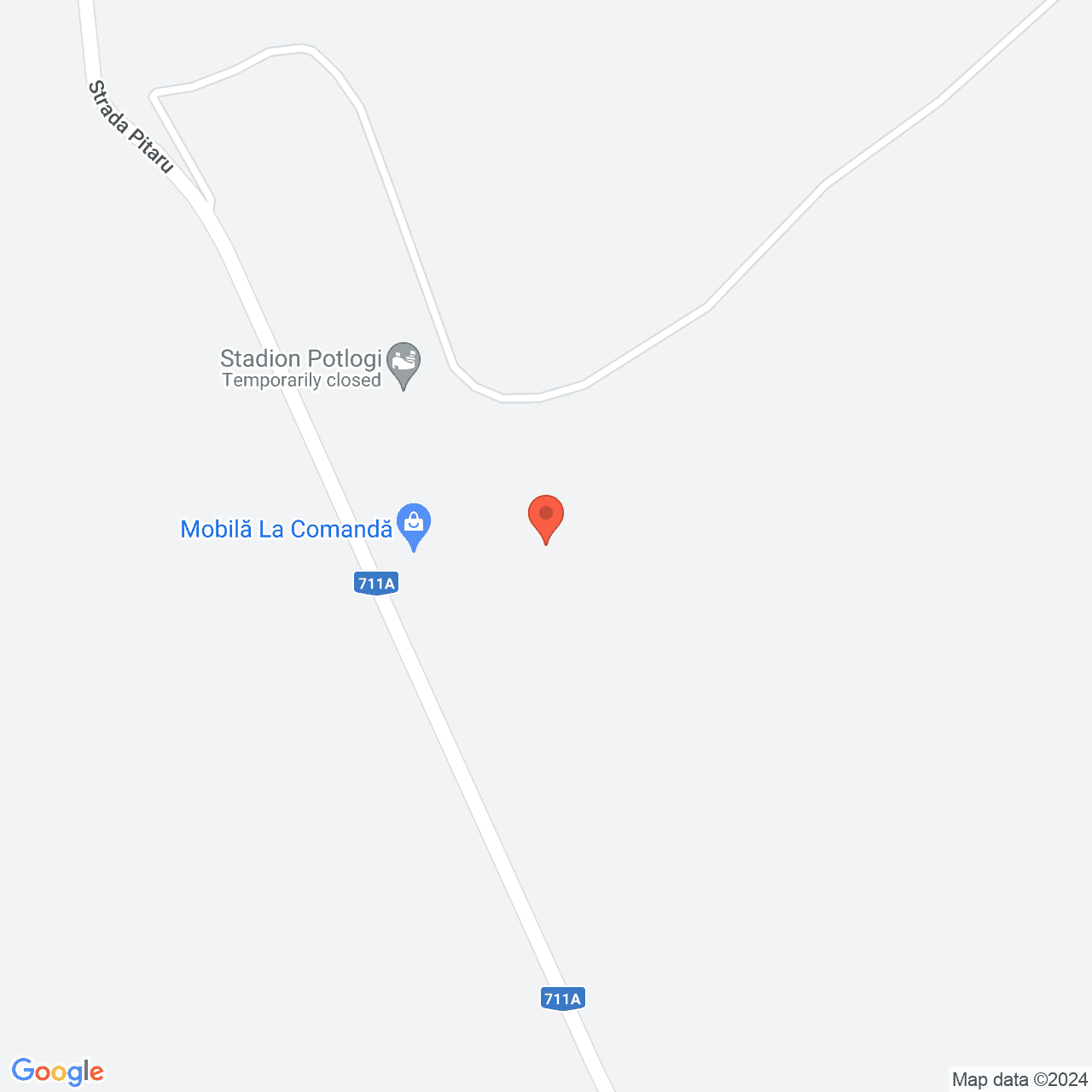 Poza harta streetview, zoom 16, adresa Potlogi Dambovita, , judetul