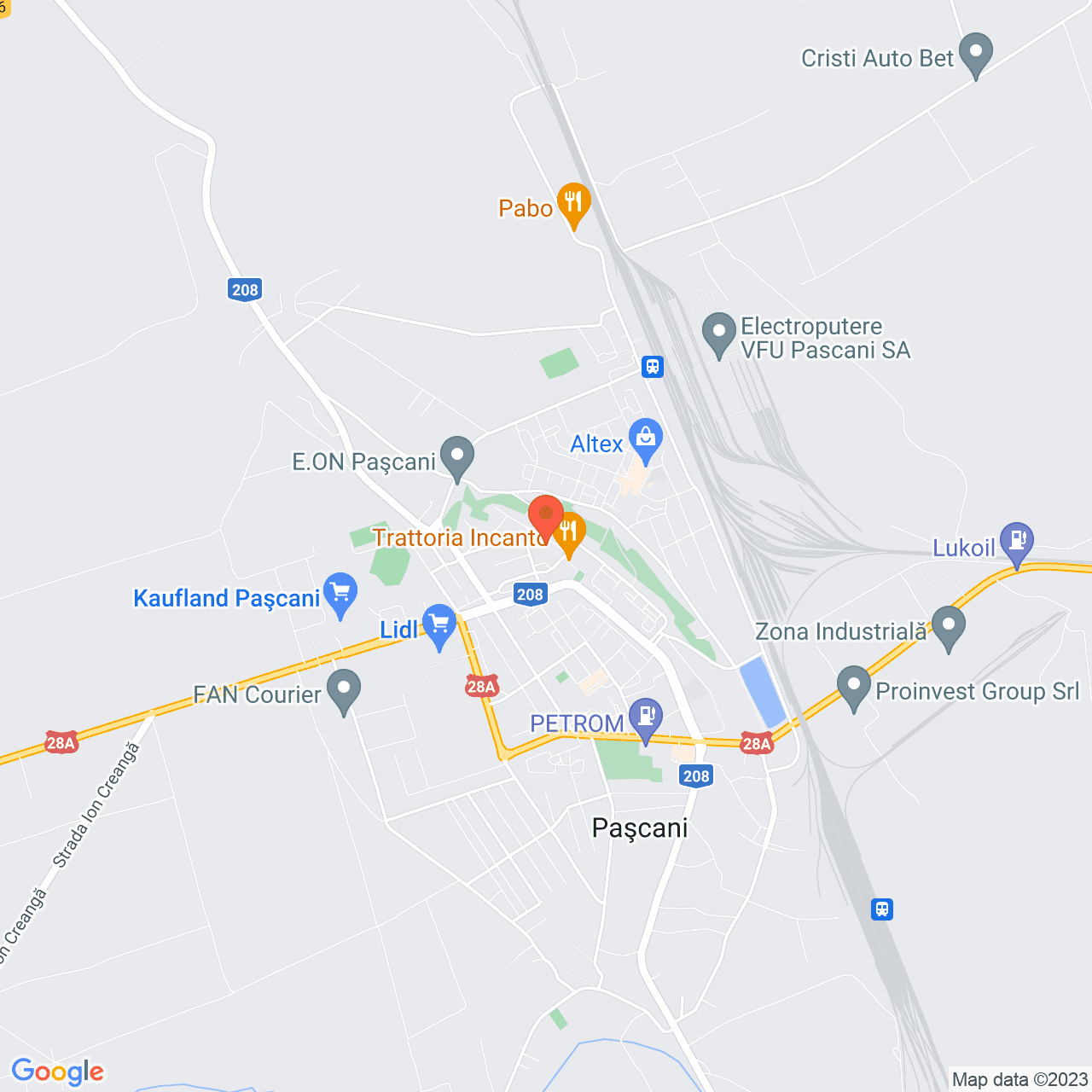 Poza harta streetview, zoom 14, adresa str Culturii 16 Pascani, , judetul