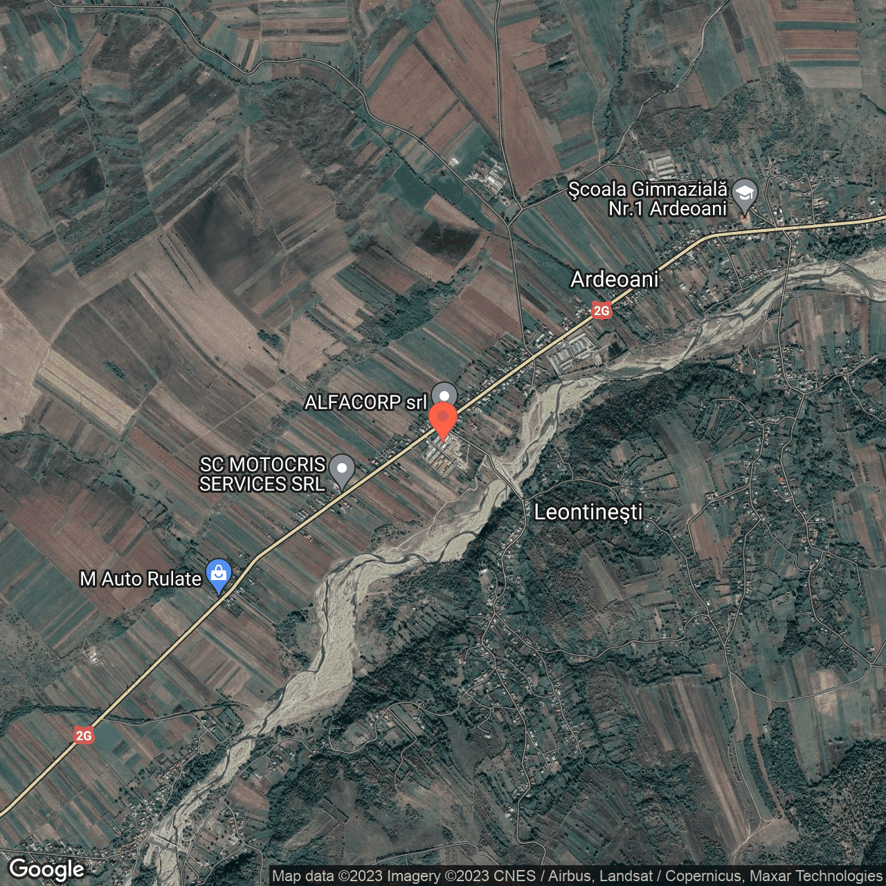Poza harta hybrid, zoom 14, adresa Ardeoani, , judetul